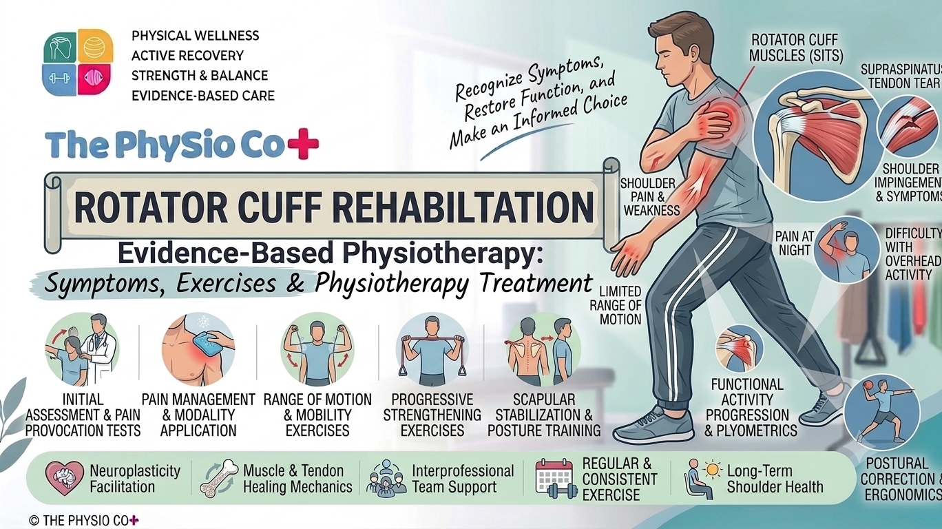 Rotator Cuff Injury: Symptoms, Exercises & Physiotherapy Treatment