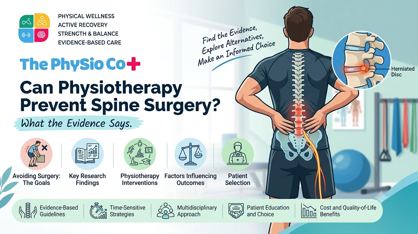 Can Physiotherapy Prevent Spine Surgery? What the Evidence Says