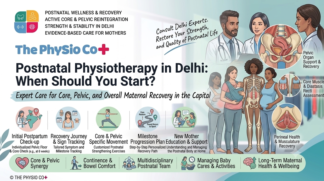 Postnatal Physiotherapy in Delhi: When Should You Start?