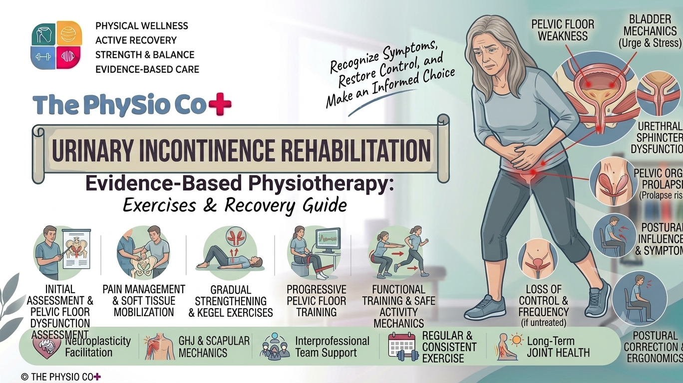 Urinary Incontinence & Pelvic Floor Physiotherapy: Causes, Exercises & Treatment