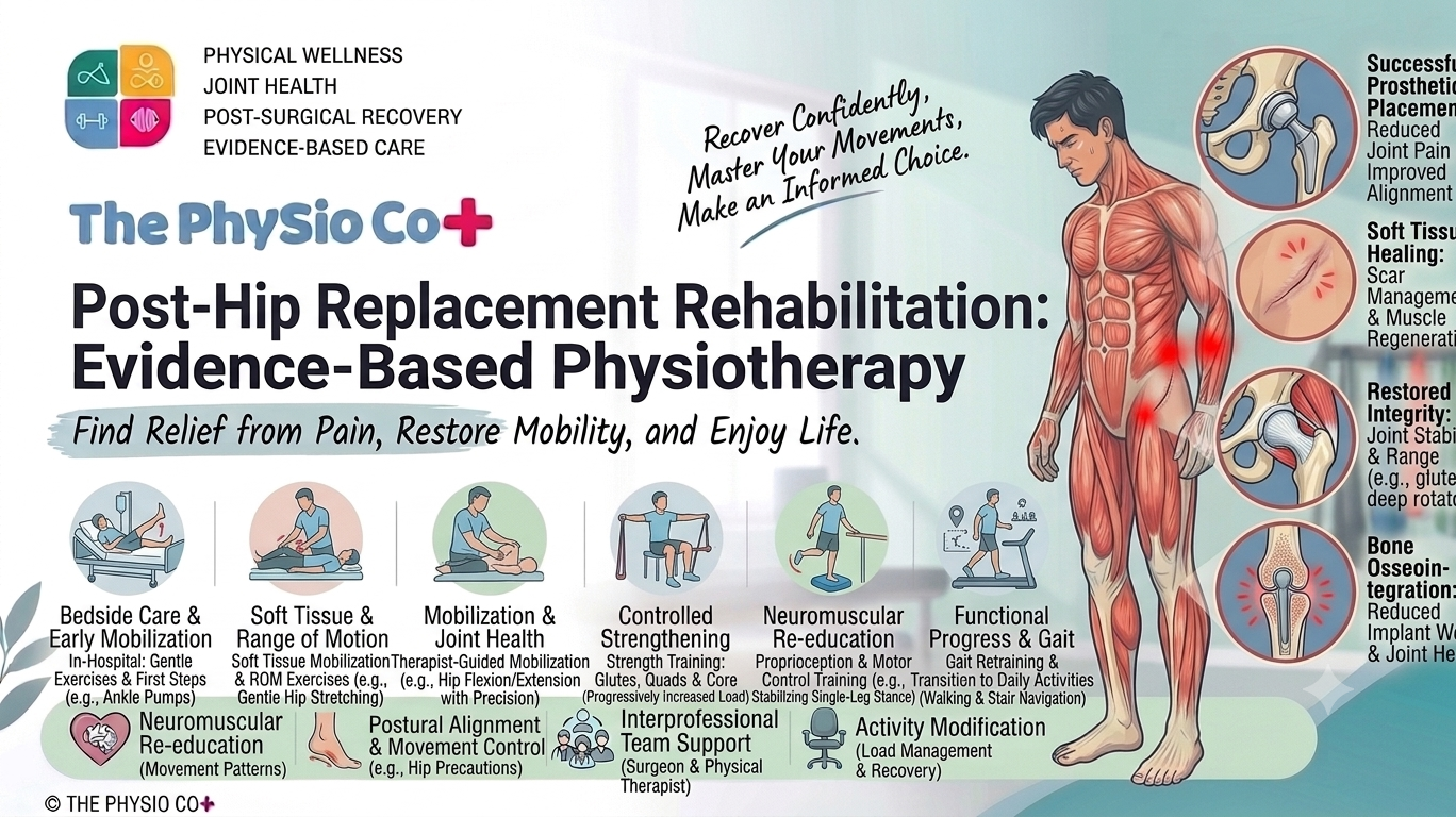 Post Hip Replacement Rehabilitation: Exercises, Recovery & Physiotherapy Guide