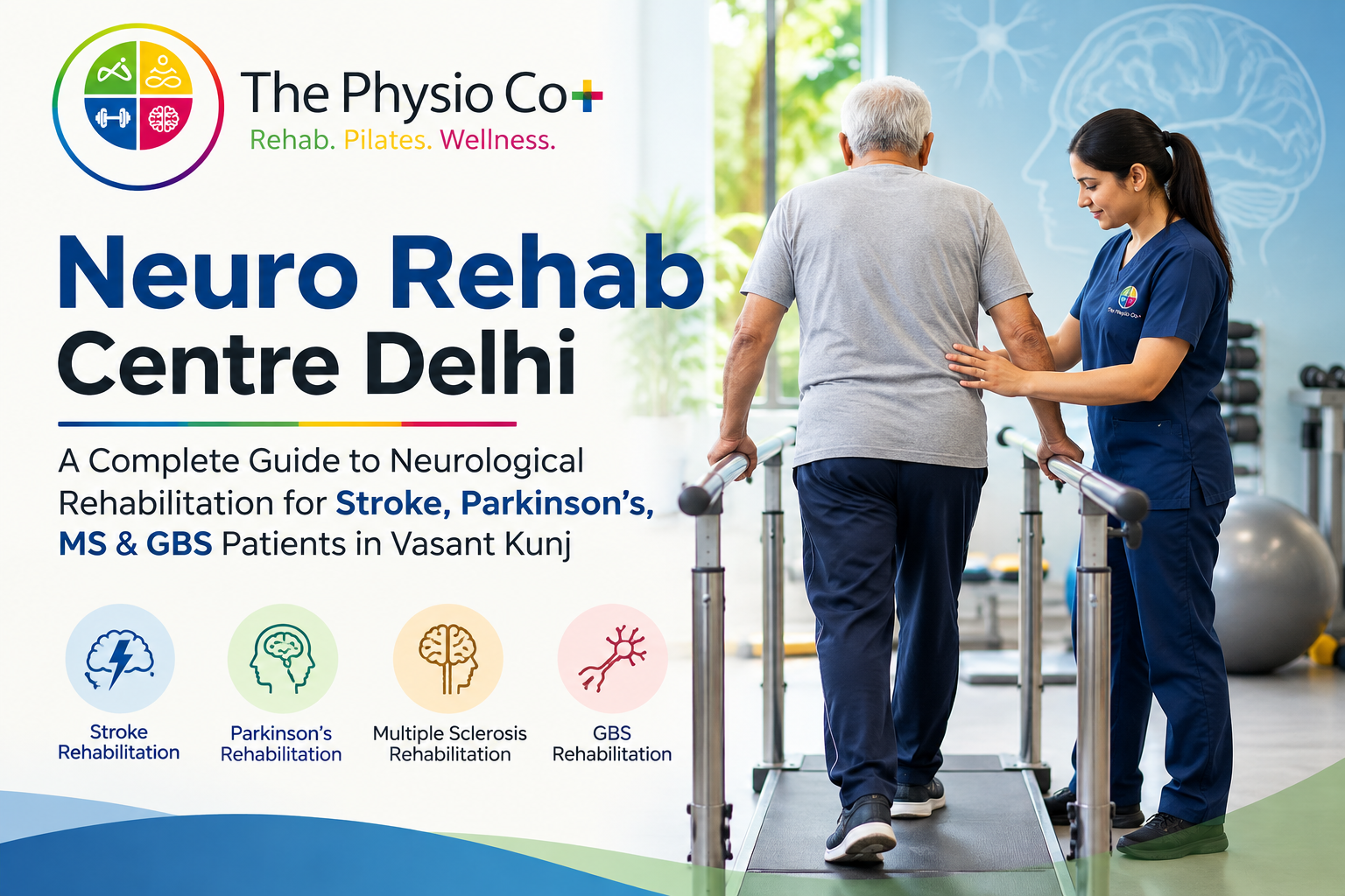 Neuro Rehab Centre Delhi: A Complete Guide to Neurological Rehabilitation for Stroke, Parkinson’s, MS & GBS Patients in Vasant Kunj